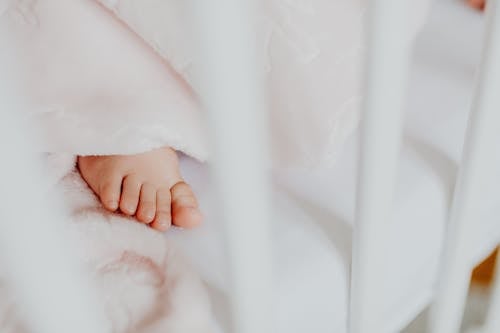 Foto stok gratis anak, bayi, boks bayi