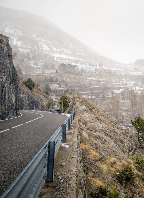 Photo of Roadway on Mountain