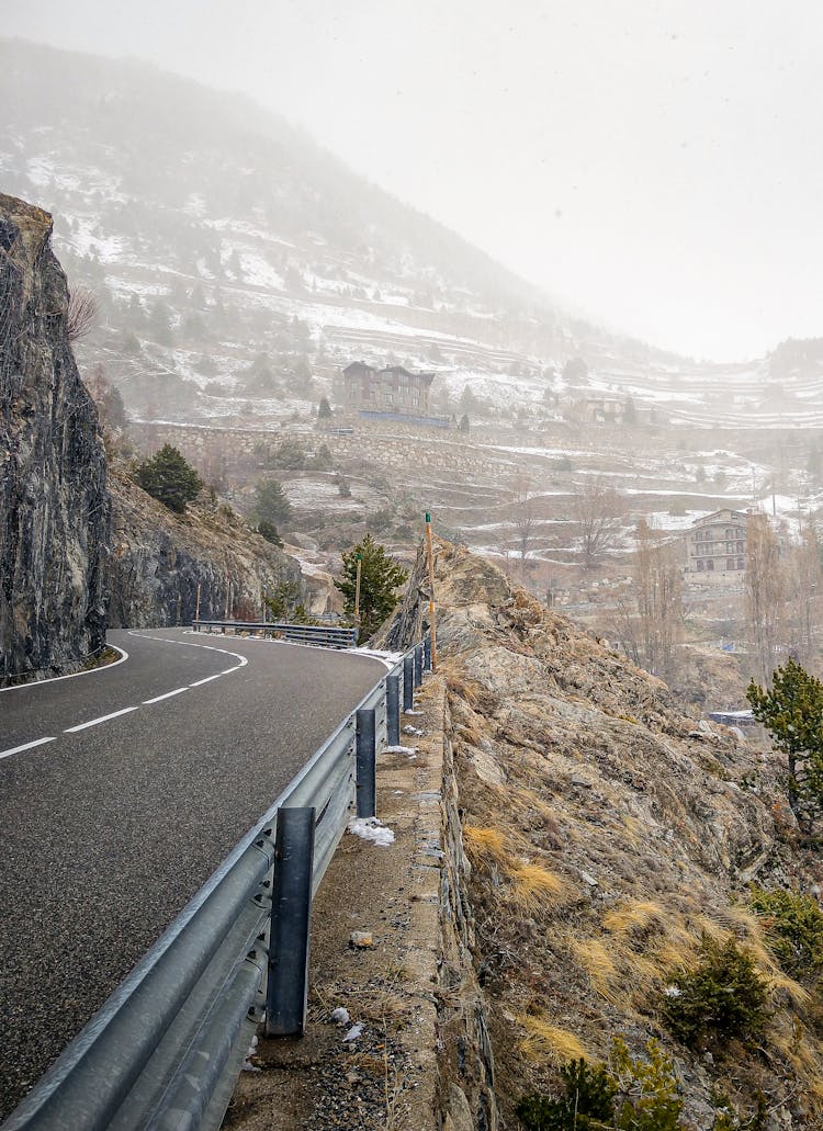 Photo Of Roadway On Mountain