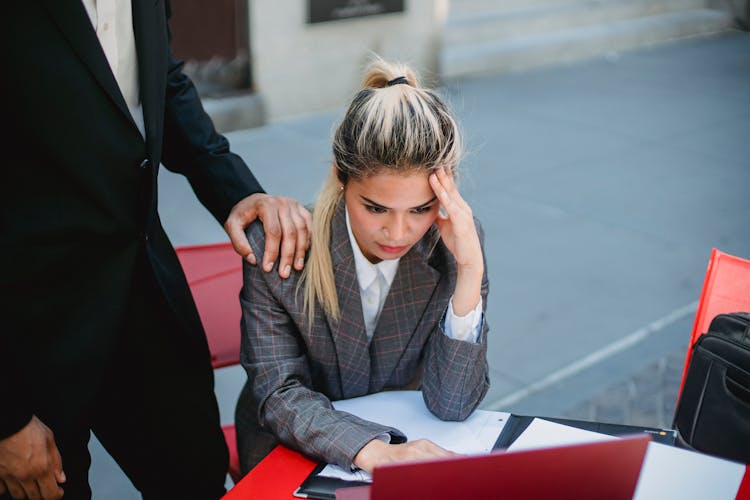 Upset Woman Thinking