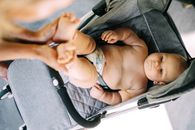Baby in Stroller