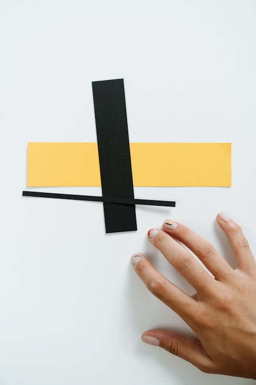 Black and Yellow Sticky Notes