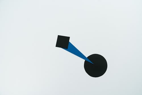 Free Blue and White Round Logo Stock Photo