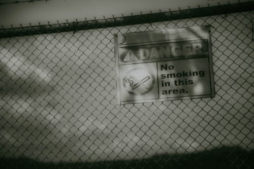 Free stock photo of black, chain fence, danger