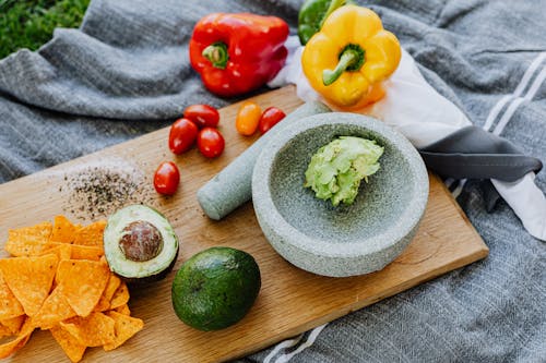 Δωρεάν στοκ φωτογραφιών με guacamole, nachos, κονίαμα Φωτογραφία από στοκ φωτογραφιών