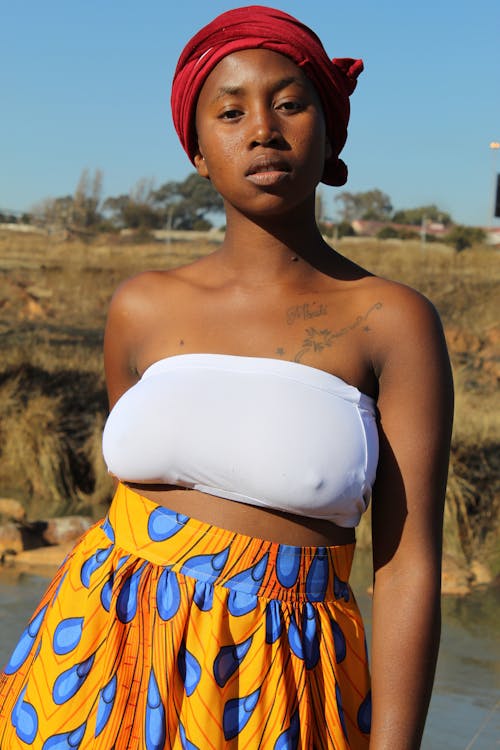 Gratis lagerfoto af afrikansk kvinde, etnisk, headwrap