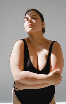 Woman in Black Tank Top