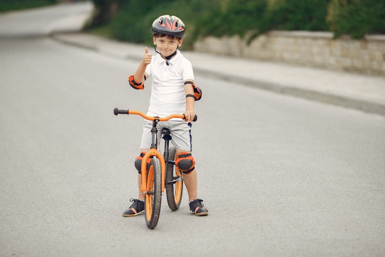 Boy On Bike