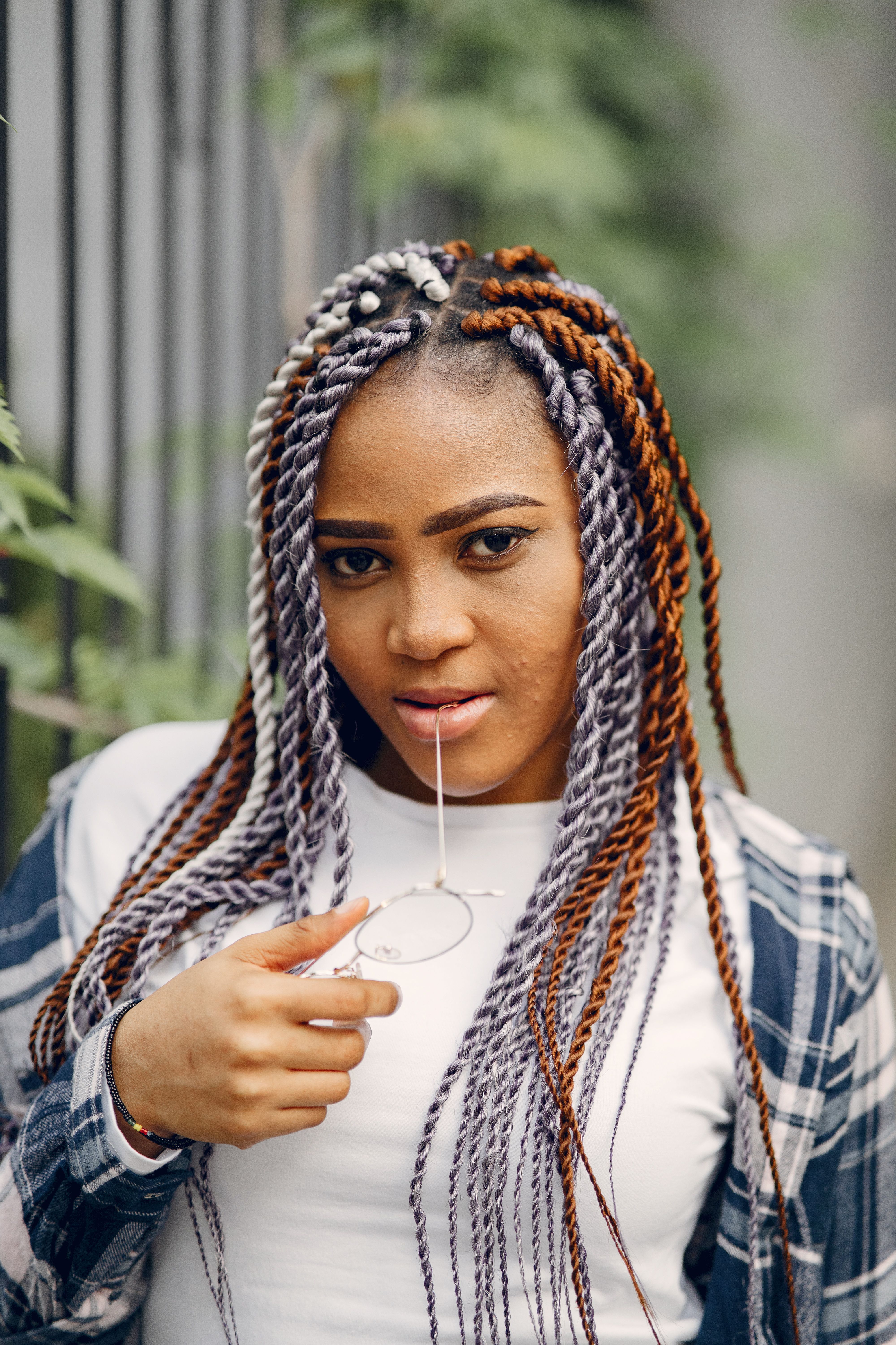 Portrait of Woman with Dreadlocks · Free Stock Photo