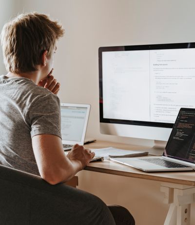 Remote work setup