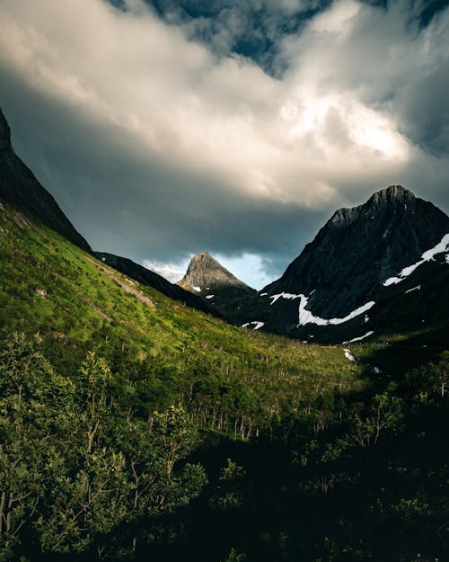 A Scenic Landscape in Senja, Norway