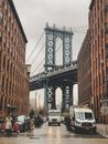 The Washington Bridge Viewed from Washington Street