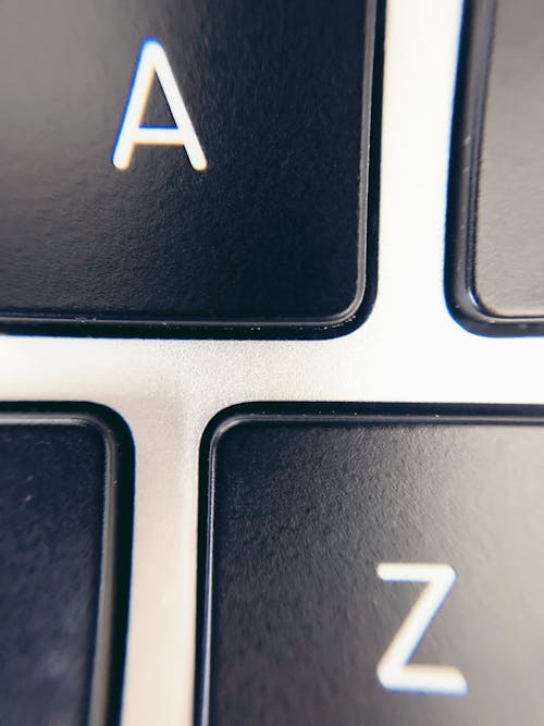 Free stock photo of letras, panel del teclado, teclado