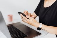 Woman Working on Computer 