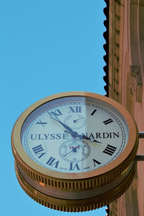 Free stock photo of clock, clock face, roman numeral clock