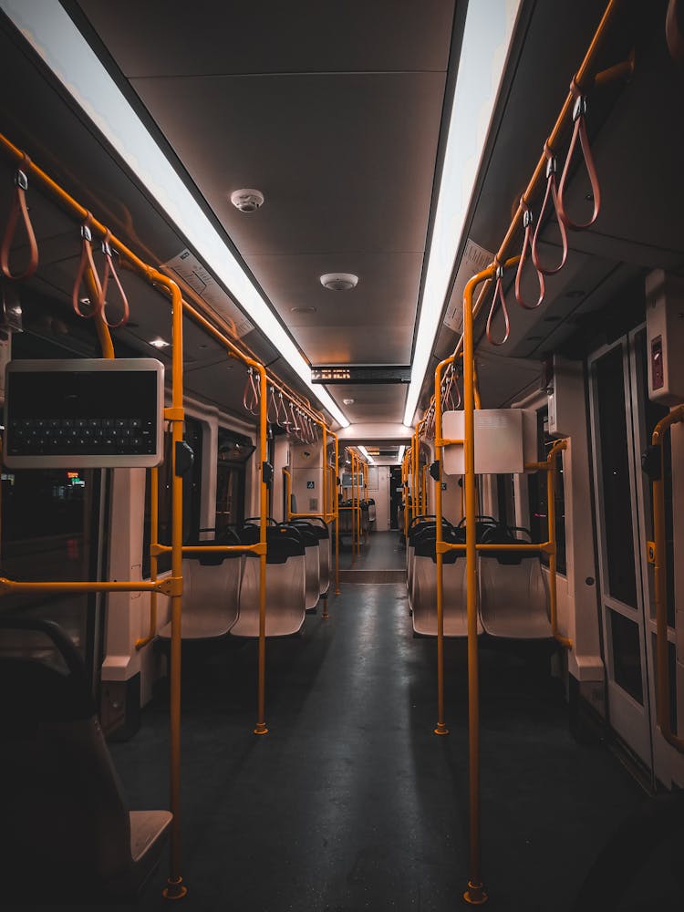 Empty Train Seats