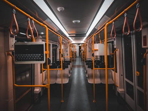 An Empty Train Carriage
