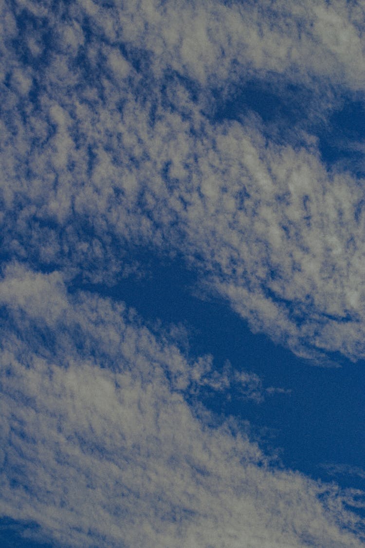 Cirrus Clouds High In Sky