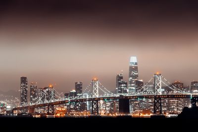 San Francisco, California skyline near San Francisco