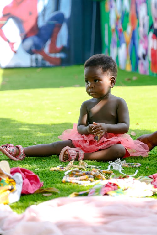 Darmowe zdjęcie z galerii z afrykanin, czarna dziewczyna, dziecko