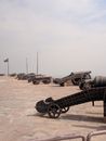 Old Metal Cannons in Mehrangarh Fort in India