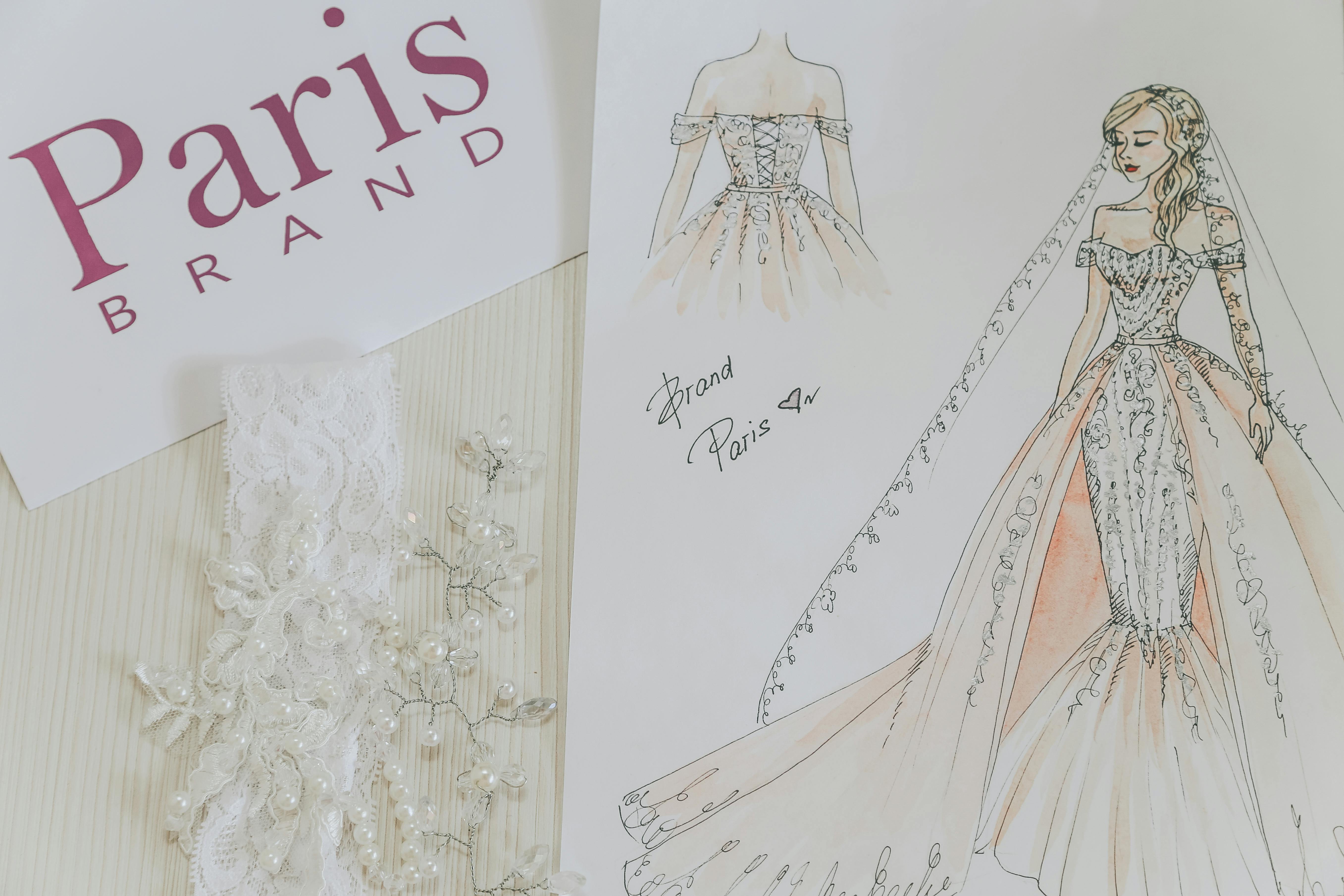 Wedding Dress Sketches Images  Browse 12273 Stock Photos Vectors and  Video  Adobe Stock