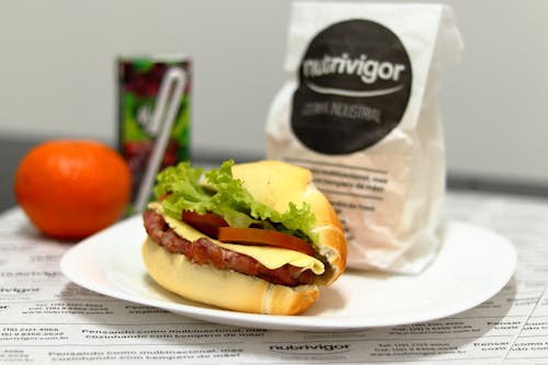 Základová fotografie zdarma na téma burger, chleba, hlávkový salát