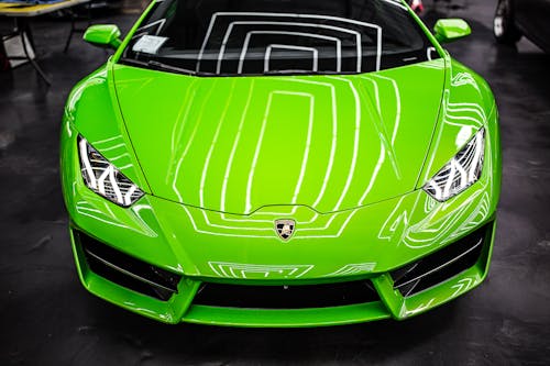 Free stock photo of green huracan, green lambo, huracan