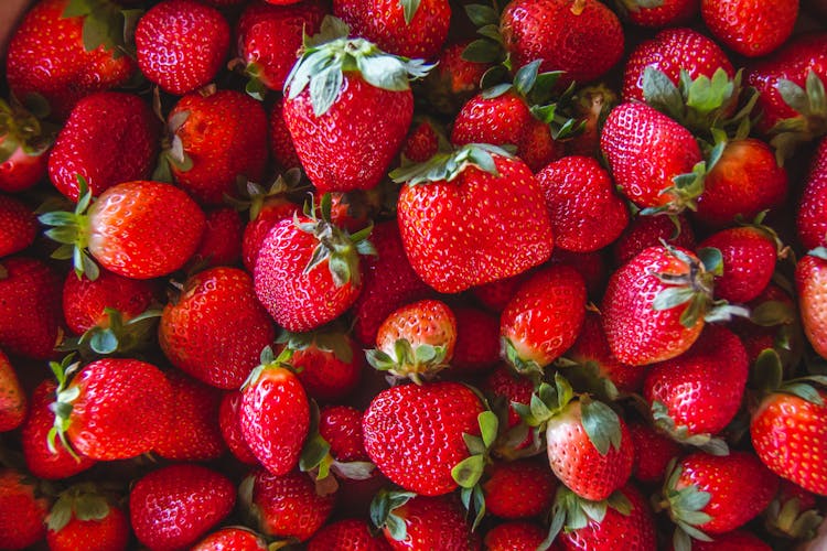 Photo Of Red Strawberries