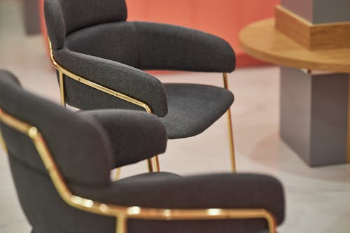 Free Armchairs at an Office Stock Photo