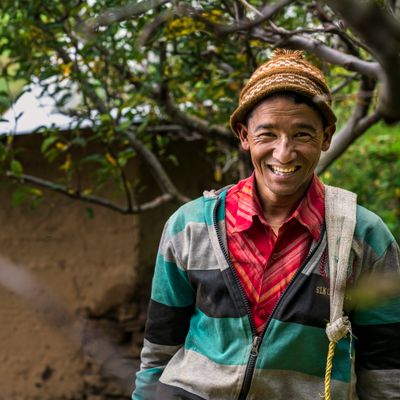Smiling man in a beanie — photo by Nishant Aneja on Pexels