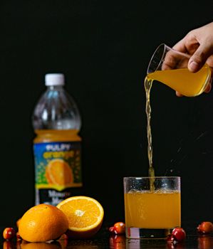 100% Orange Juice With Pulp, Orange