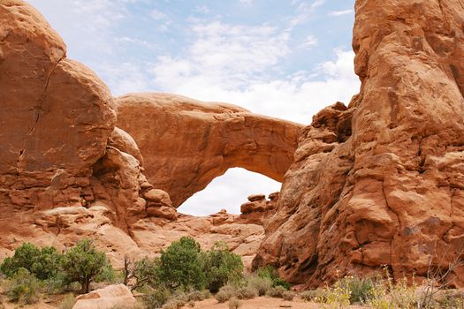 Windows Section near Arches