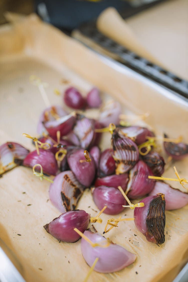 Skewered Grilled Onions