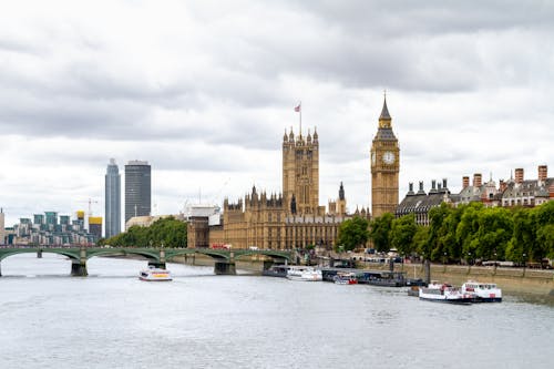 Fotos de stock gratuitas de Big Ben, cielo nublado, Inglaterra