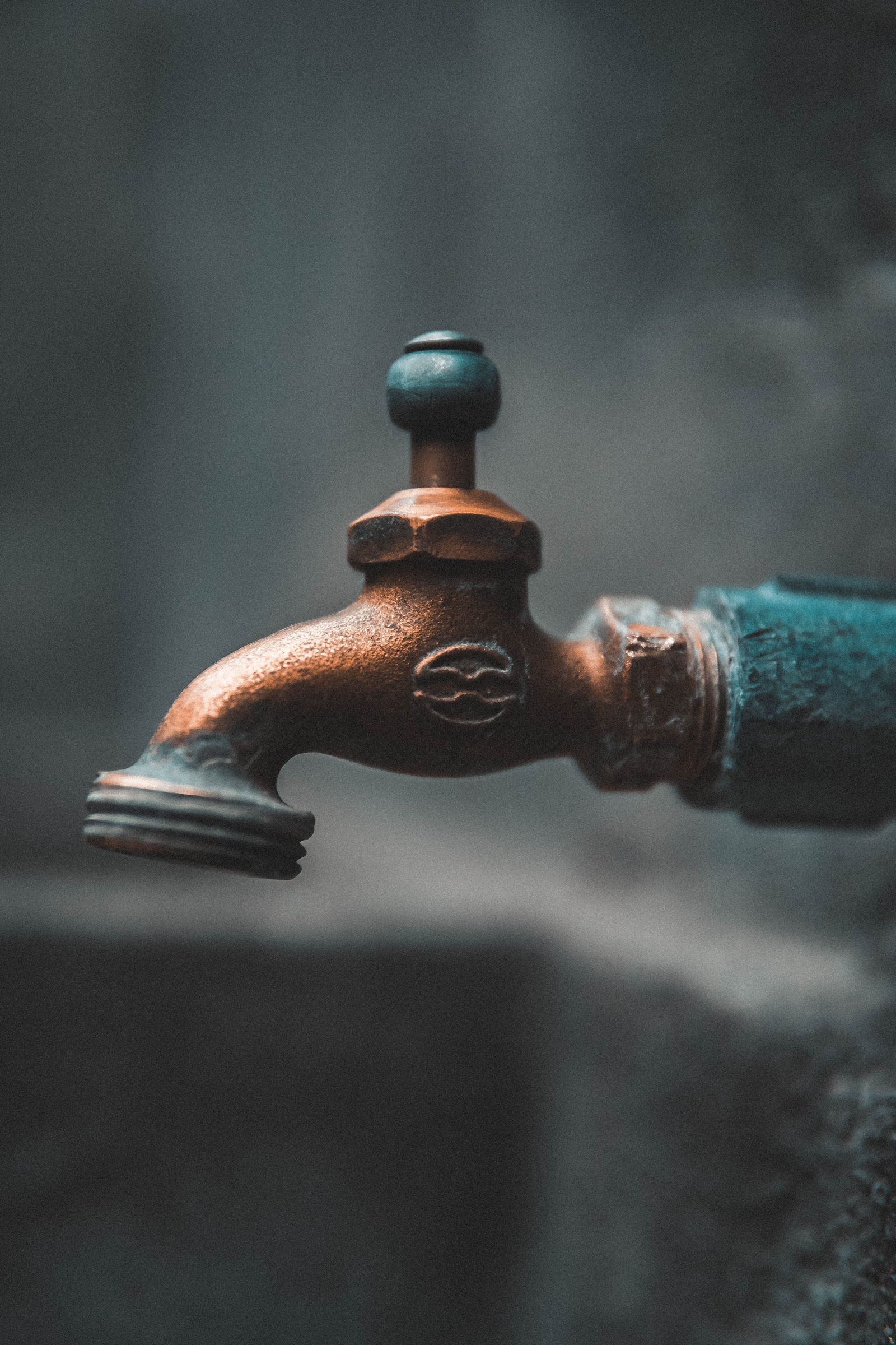 A close up view of a metallic outdoor water spigot faucet. — How much does drain cleaning cost in Talladega? — Ted Light Plumbing, Talladega