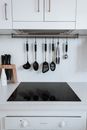 Induction Stove on White Countertop
