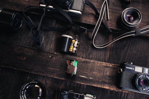 Foto profissional grátis de ambiente de trabalho, analógico, aparelho