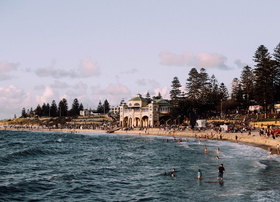 Perth, Australia — skyline and landmarks · stay connected with a Perth eSIM from My Holiday SIM