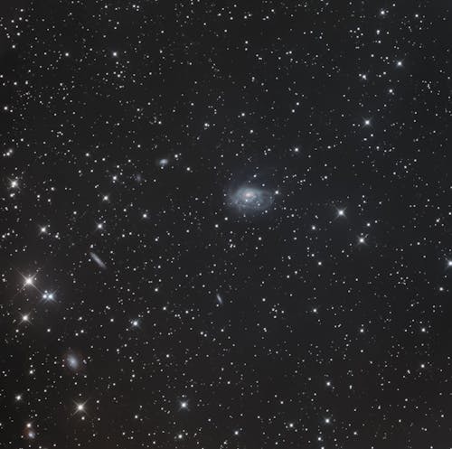 White Stars in the Sky during Night Time