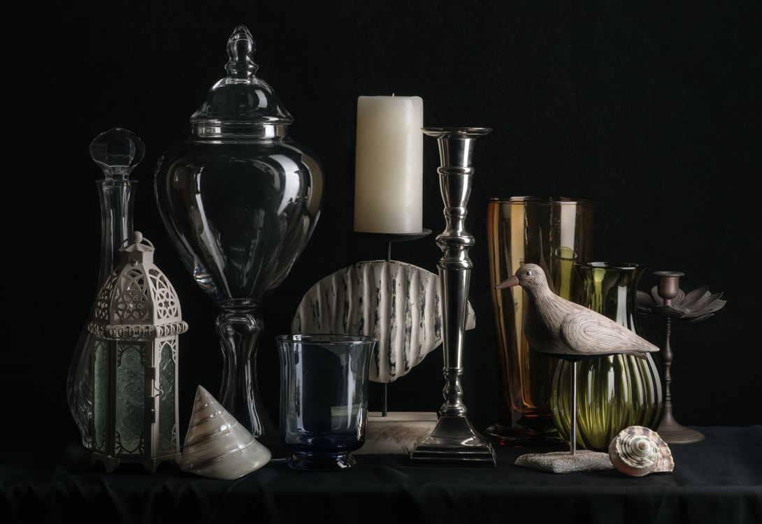 Objects against a Black Background · Free Stock Photo