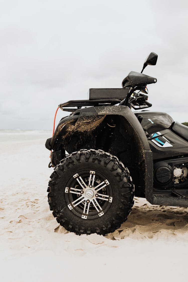 All Terrain Vehicle On The Beach