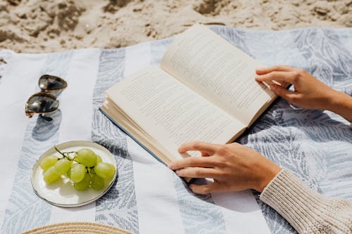 무료 독서하는, 레저, 모래의 무료 스톡 사진