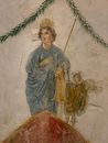 Close Up of Ancient Fresco