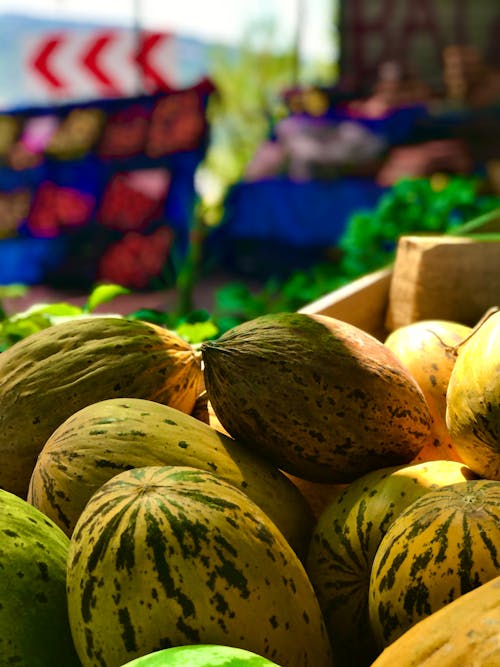 Green and Yellow Fruits