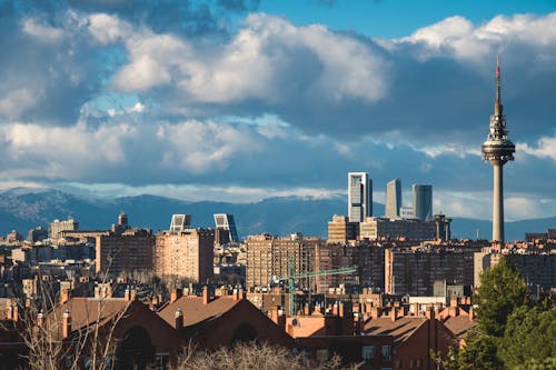 City Buildings Under Blue Sky