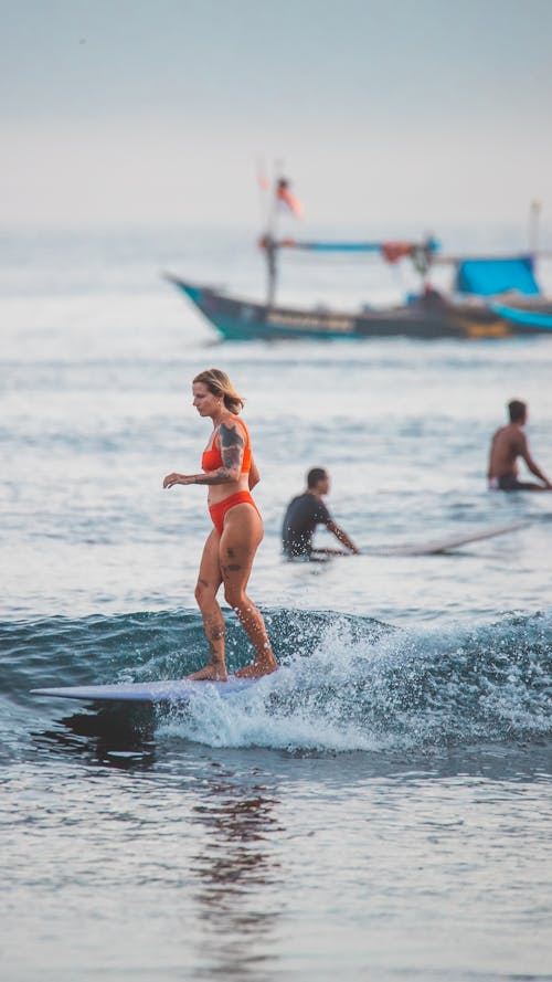 Immagine gratuita di barca, canon, fare surf