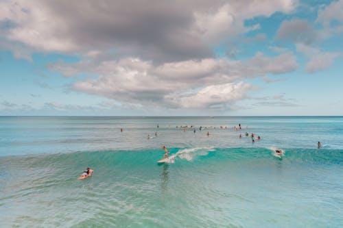 People in the Beach