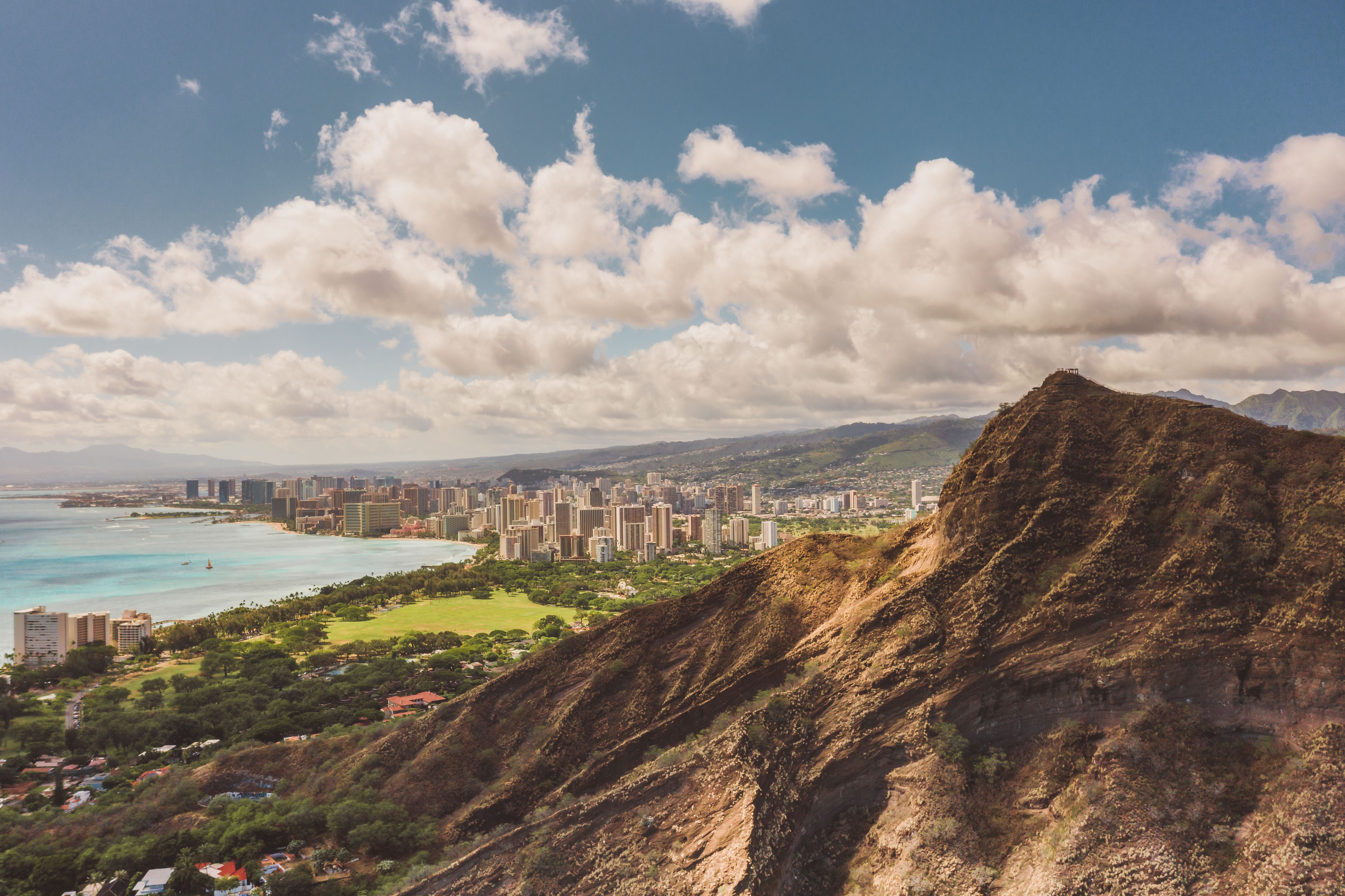 Landmarks in Oahu