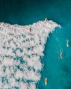 Person Surfing on Sea Waves